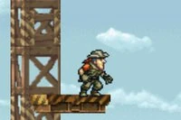 Harry Down es un juego de escape sin fin en HTML5 inspirado en Metal Slug