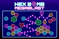 Hex Bomb Megablast es un juego entre BUBBLE SHOOTER y BRICKS BREAKER