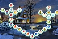 Conecta Hex Mahjong para Navidad
