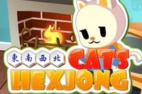 Juego de mahjong colorido con fichas Hex