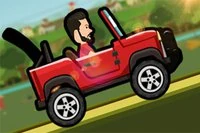 Hill Climbing es un juego en línea de carreras donde controlas un Jeep rojo