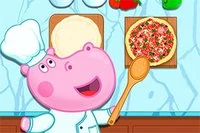 Hippo Pizzería es un juego de cocina muy lindo