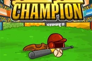 Un casco rojo, un guante, un bate y una pelota de béisbol en un campo verde con gradas llenas al fondo