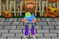 Horror Halloween es un juego casual donde un niño está en el centro de la