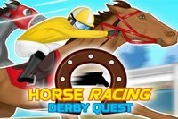 Juega como un joven jinete en Horse Racing Derby Quest, compitiendo contra
