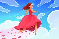 Crea tu vestido más elegante y vuela por el cielo!