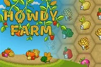 ¡Howdy Farm es un divertido juego de match-3 con vegetales de granja!