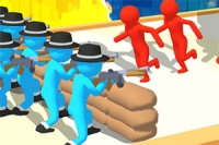 Human Evolution Rush es un juego de parkour casual sobre la evolución humana,