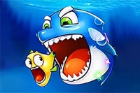 Juego gratis en línea para niños: Hungry Fish Evolution