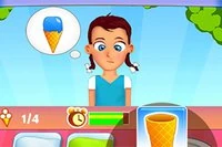 Sirve deliciosas nieves lo más rápido posible en tu heladería