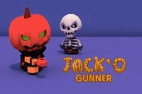 Jack-O Gunner es un juego casual de acción y supervivencia con temática de