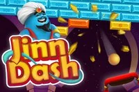 Súbete a la alfombra mágica del genio y rompe los bloques en Jinn Dash