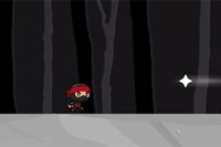¡Evita todas las estrellas ninja voladoras tanto como puedas!