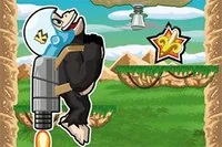 ¡Salta lo más alto que puedas con los adorables monos Kiba y Kumba!
