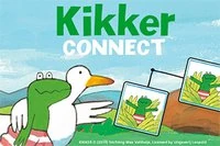Juego de rompecabezas de Kikker por Max Velthuijs
