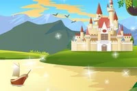 Diseña un reino hermoso que parece salido de un cuento de hadas