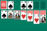 Disfruta esta versión elegante del clásico Solitario Klondike