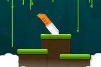 Knife Jump es un juego de habilidad donde tu objetivo es subir el cuchillo
