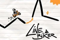 Juego de acrobacias locas con apariencia de dibujo a mano en papel