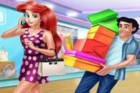 Ariel y Eric van al centro comercial para una tarde increíble de compras