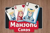 Este juego de mahjong se juega con imágenes de cartas de juego