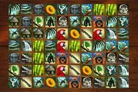 Encuentra y conecta pares de animales idénticos en la jungla
