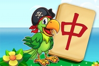 Juega este divertido Mahjong en el Caribe, donde piratas buscan tesoros de