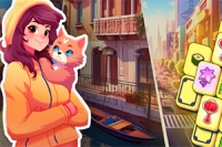 Recorre las grandes ciudades del mundo en este maravilloso juego de mahjong