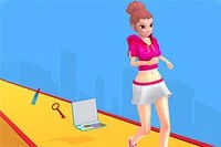 Makeover Run es un juego de parkour divertido