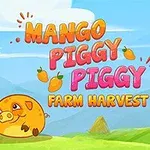 Cerdito naranja junto a una trampa de madera en un campo con texto colorido arriba