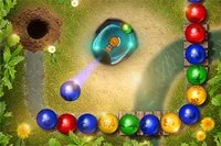 Jardín de Canicas es un juego de disparos de canicas tipo match-3