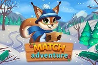 Únete a Gemmy la ardilla en una emocionante aventura en Match Adventure