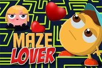 Juego romántico de rompecabezas donde el chico debe llegar a su chica.