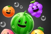 Deja caer las frutas y únelas con la misma fruta