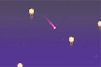 Toca para cambiar de dirección - cuidado con los meteoritos