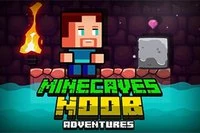 Únete a Steve en el mundo noob para recoger todas las gemas y evitar enemigos