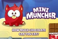 ¡Alimenta al pequeño monstruo rojo en este juego de rompecabezas!