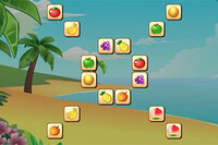Ayuda al mono limpiando toda la fruta en este puzzle de Mahjong Connect