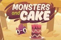 ¡Los pequeños monstruos tienen hambre y quieren pastel!