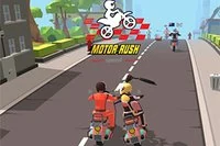 Corre por la calle y trata de llegar en primer lugar en este divertido juego de