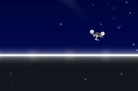 Neon Rider es un juego rápido de reflejos y manejo