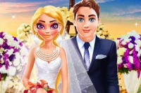 Ayuda a la linda Nina a prepararse para su boda soñada y dale un cambio de