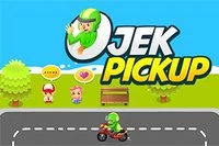 Conduce una moto Ojek
