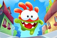 Om Nom: Run es un juego de correr en las duras calles de Nomville
