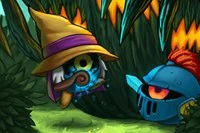 Un hermoso juego arcade sobre un adorable pequeño mago luchando contra las