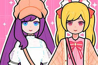 Diseña looks adorables en Paper Doll Diary: Chibi Dolls