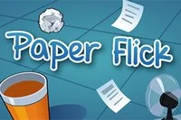Apunta y lanza la bola de papel al cesto