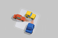 Tu objetivo es mover todos los coches a la salida