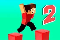 Regresa a un mundo de peligro en Parkour Block 2