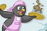 En Penguin Diner, prepárate para manejar tus propios restaurantes y atender a